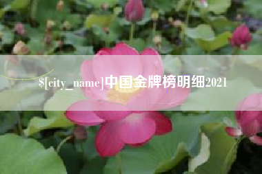运城中国金牌榜明细2021