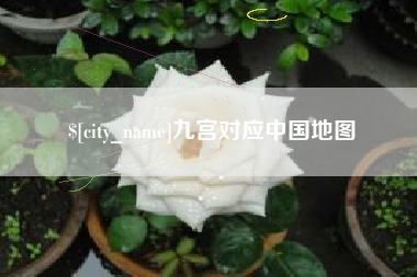 运城九宫对应中国地图