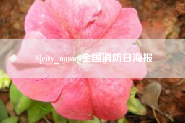 运城全国消防日海报