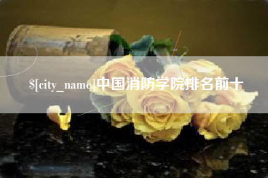 运城中国消防学院排名前十