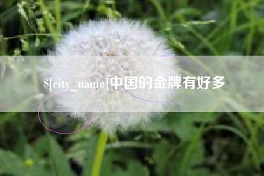 运城中国的金牌有好多