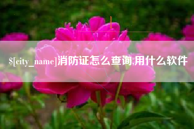 运城消防证怎么查询,用什么软件