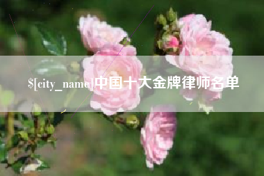 运城中国十大金牌律师名单