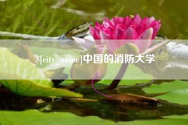 运城中国的消防大学