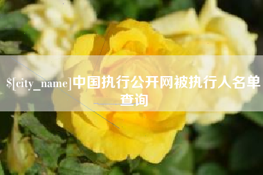 运城中国执行公开网被执行人名单查询