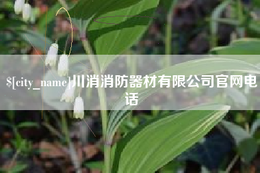 运城川消消防器材有限公司官网电话