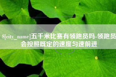运城五千米比赛有领跑员吗-领跑员会按照既定的速度匀速前进