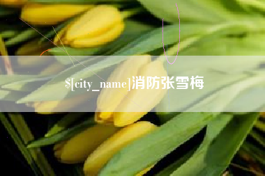 运城消防张雪梅