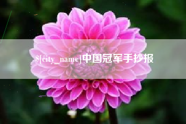 运城中国冠军手抄报