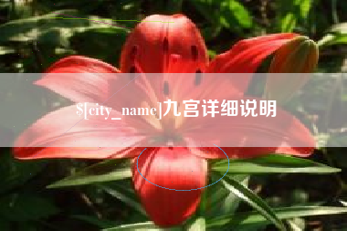 运城九宫详细说明