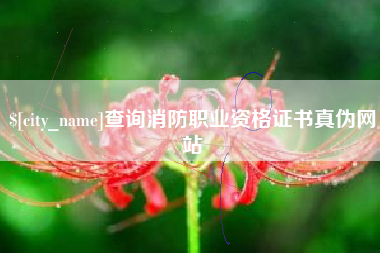 运城查询消防职业资格证书真伪网站