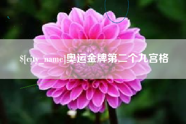 运城奥运金牌第二个九宫格