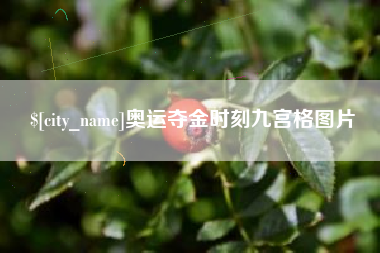 运城奥运夺金时刻九宫格图片