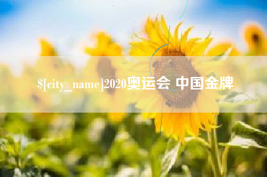 运城2020奥运会 中国金牌